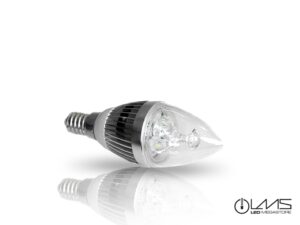 Κεράκι LMS E14 3x1 Watt Θερμό Λευκό Dimmable 05635