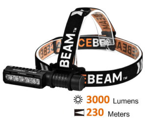 Φακός Κεφαλής ACEBEAM PT40 3000lm + Μπαταρία