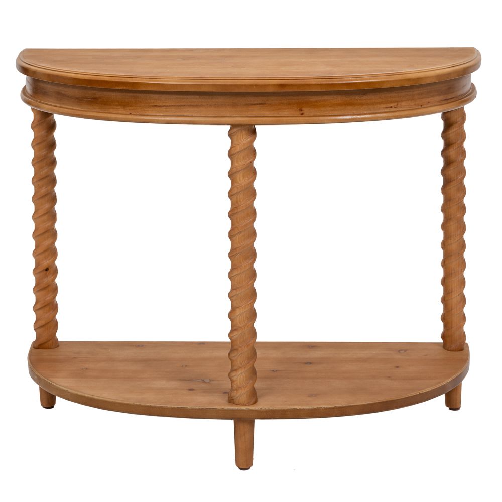 Κονσόλα Ημικύκλια Ξύλινη Καφέ 97x40,5x66εκ. iliadis 88970 (Υλικό: Ξύλο, Χρώμα: Καφέ) - Iliadis - il_88970