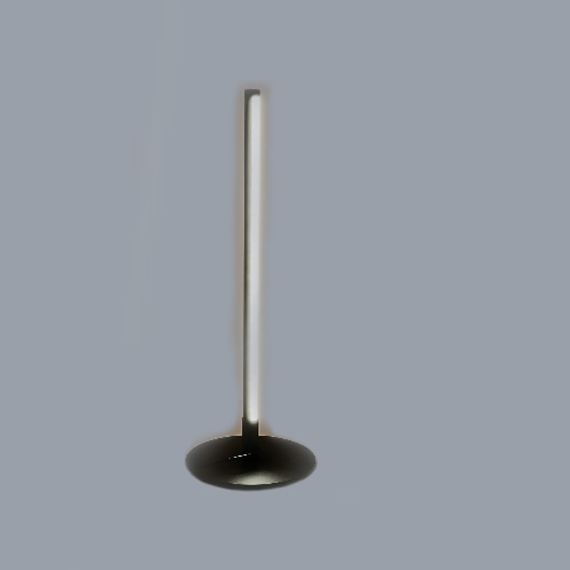 InLight Επιτραπέζιο φωτιστικό LED 7W 3000K Dimmable από μαύρο μέταλλο και ακρυλικό 46cm (3012)