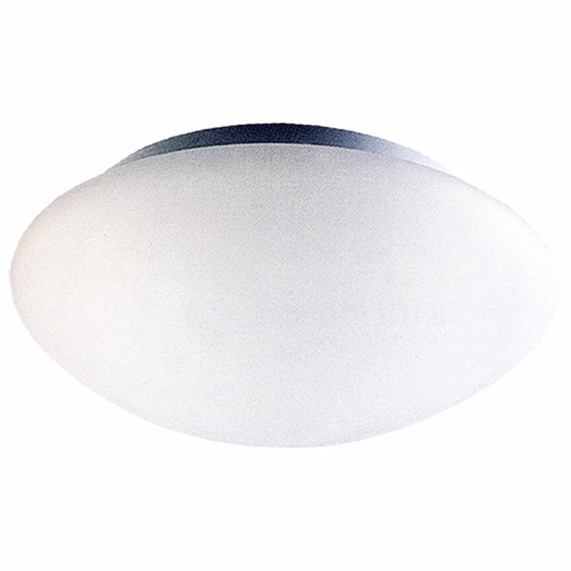 ArLight Πλαφονιέρα CCT 5083 Δίφωτη Γυάλινη/Μεταλλική Λευκή Φ28cm Ε27 0063019