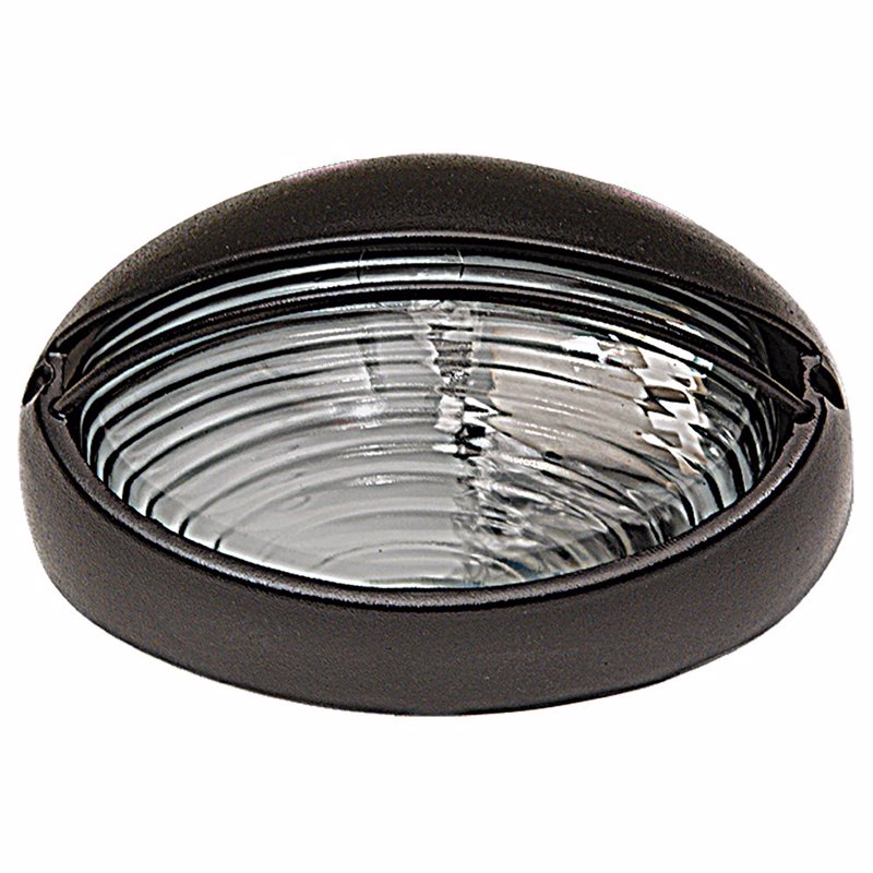 ARlight Απλίκα Τοίχου Αλουμινίου Οβάλ Μαύρη Ε27 21,3X14,2Χ9,8cm Wlc 2033 Bk 0144070