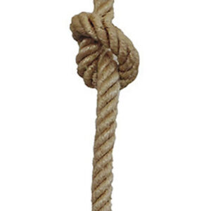 Heronia Φωτιστικό Οροφής Πλαστικό/Σχοινί LP-150K-M ROPE UT Μπρονζέ E27 18,5Χ60cm 31-0127