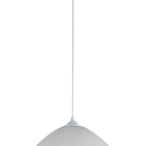 ArLight Κρεμαστό Φωτιστικό Οροφής PDA 1147-34 WH Μονόφωτο Λευκή Φάσα Ε27 Φ34x108.5cm 0083479