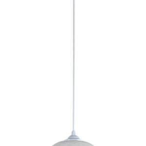 ArLight Κρεμαστό Φωτιστικό Οροφής PDA 105-28 WH Μονόφωτο Λευκό Ε27 Φ28x102cm 0083486