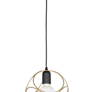 ArLight PDT 1247-1 AB Κρεμαστό Φωτιστικό Οροφής με Οξυντέ Μεταλλικό Κύκλο Μονόφωτο Ε27 Φ21x95cm 0083541