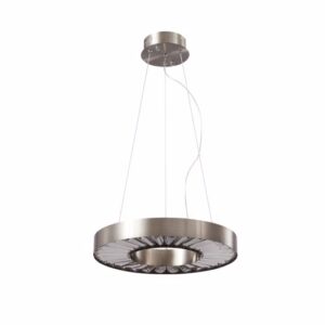 ArLight PDC 706-40 Κρεμαστό Φωτιστικό Οροφής LED Φυσικό Λευκό με Ενσωματωμένα Κρύσταλλα Φ40x100cm 0104508