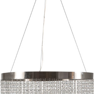ArLight PDC 702-60 MCR Πολυέλαιος LED Φυσικό Λευκό σε Νίκελ Ματ με Ανισόπεδα Κρύσταλλα Φ60x100cm 0104517