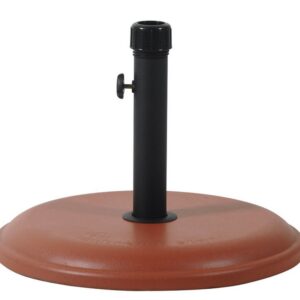 Καφέ Τσιμεντένια Βάση Ομπρέλας 16Kgr , ⌀ 45Cm