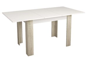 Τραπέζι κουζίνας 120+35/75/80, Radina, Genomax