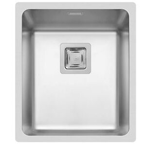 Ισόπεδος Νεροχύτης, Lume 1B, 34x40cm Inox Σατινέ, Pyramis