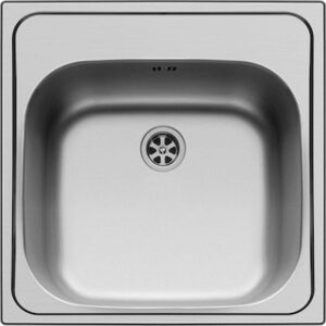 Ένθετος Νεροχύτης Inset 1B, 50x50cm Inox Σατινέ, Maidtec