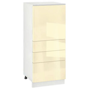 Ντουλάπι Κουζίνας επιδαπέδιο 60εκ., Νο 600K Ivory, κωδ.1219922649 , Genomax