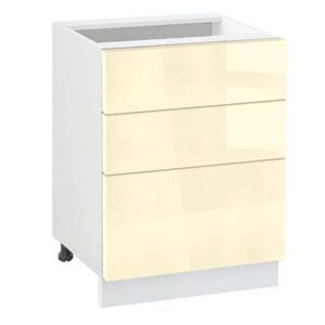 Ντουλάπι Κουζίνας επιδαπέδιο 60εκ., Νο 603 Ivory, κωδ.1220000002 , Genomax
