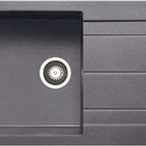 Ένθετος Νεροχύτης Alazia 1B 1D, 100x50cm, 070037811, Pyramis - Beige